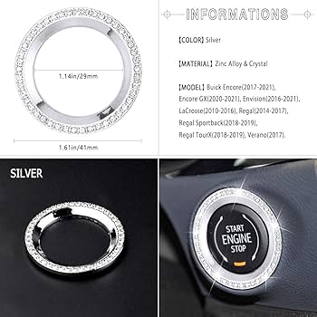 アクセサリー OG LOGO CAPSULE Amazon.com: 1797 Compatible Ignition Ring Caps for Buick